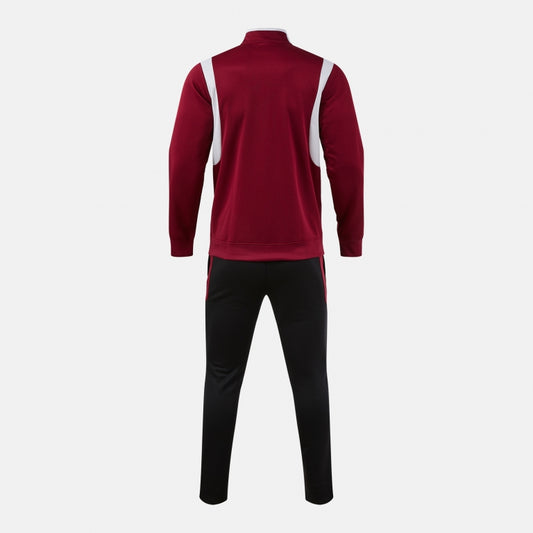 Joma Winner IV Tracksuit Burgundy Black Junior