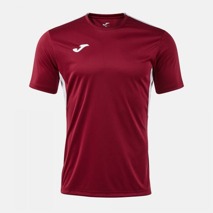 Joma Winner 4 Tee Burgundy Grey Junior