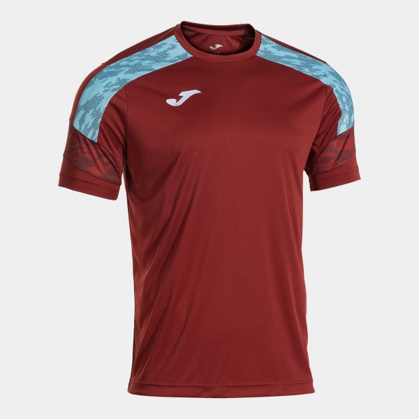 Joma Championship VIII Tee Burgundy Sky Blue Junior