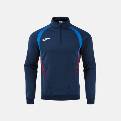 Joma Championship 20 1/4 Zip Navy Royal Adult