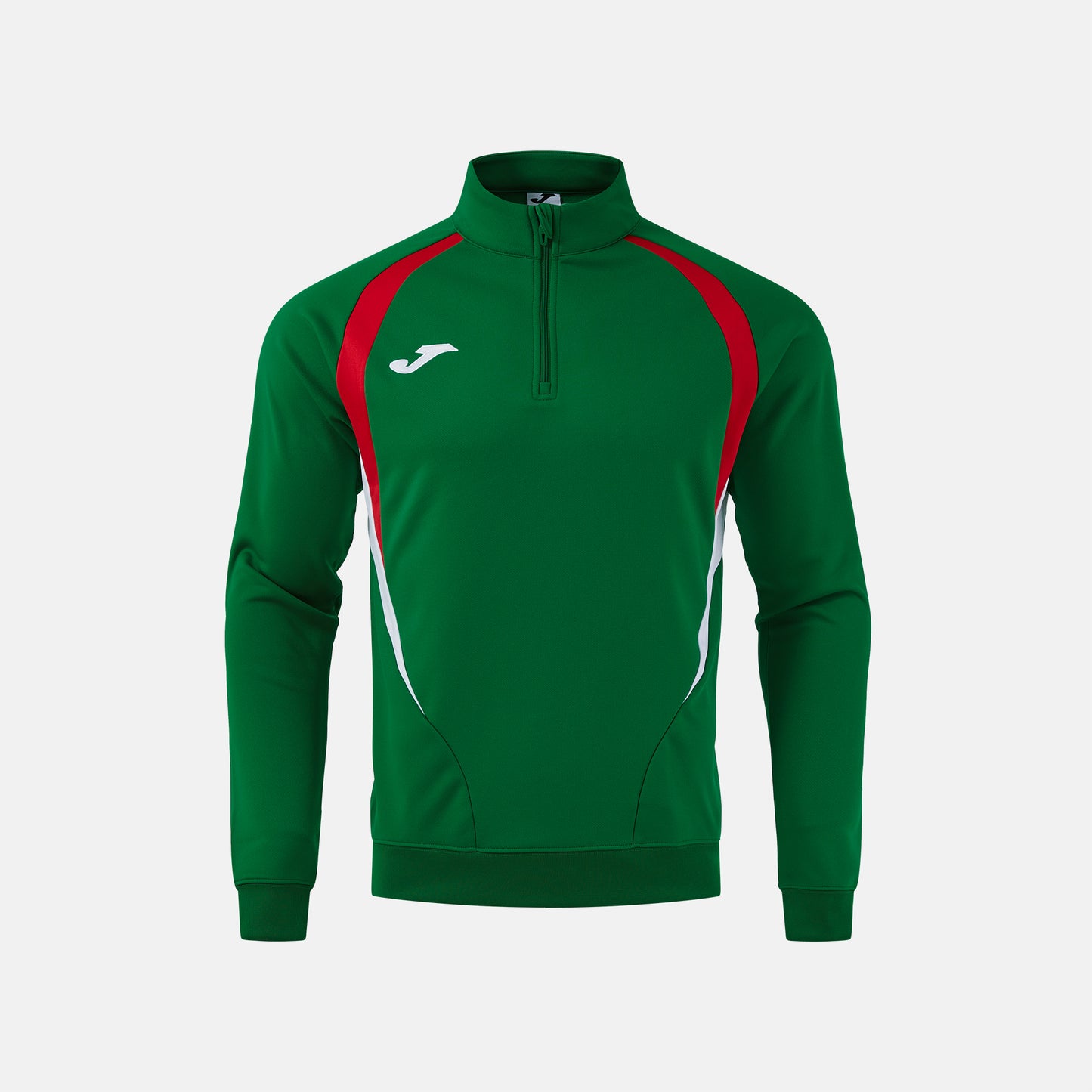 Joma Championship 20 1/4 Zip Green Red Adult