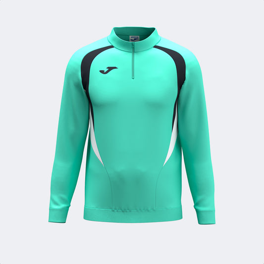 Joma Championship 20 1/4 Zip Light Green Black Adult