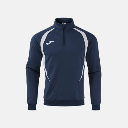Joma Championship 20 1/4 Zip Navy White Junior