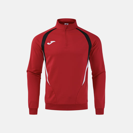 Joma Championship 20 1/4 Zip Red Black Junior