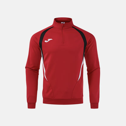 Joma Championship 20 1/4 Zip Red Black Adult