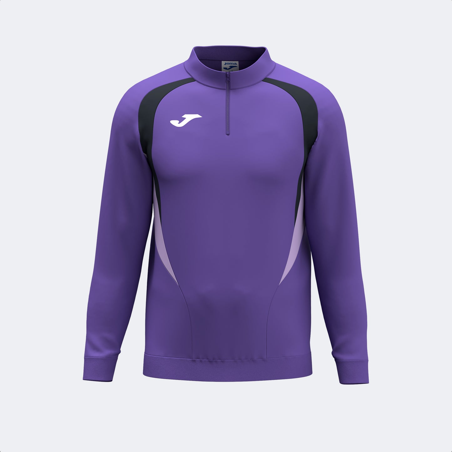 Joma Championship 20 1/4 Zip Violet Black Junior