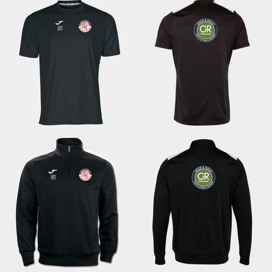 Saltdean United FC Coaches Set Black (Combi/Faraon)