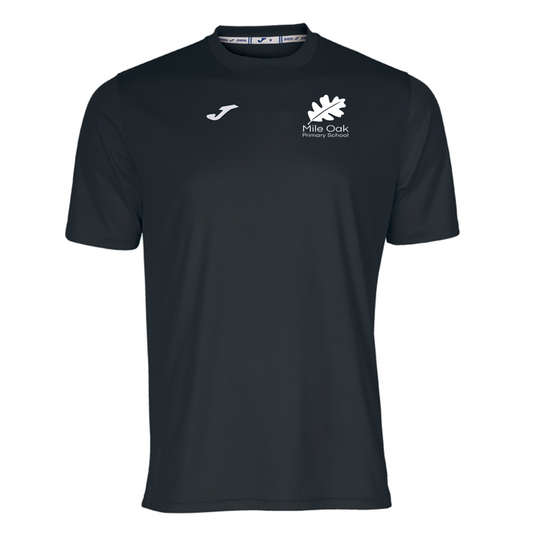 Mile Oak Primary Staff Tee Black (Combi)
