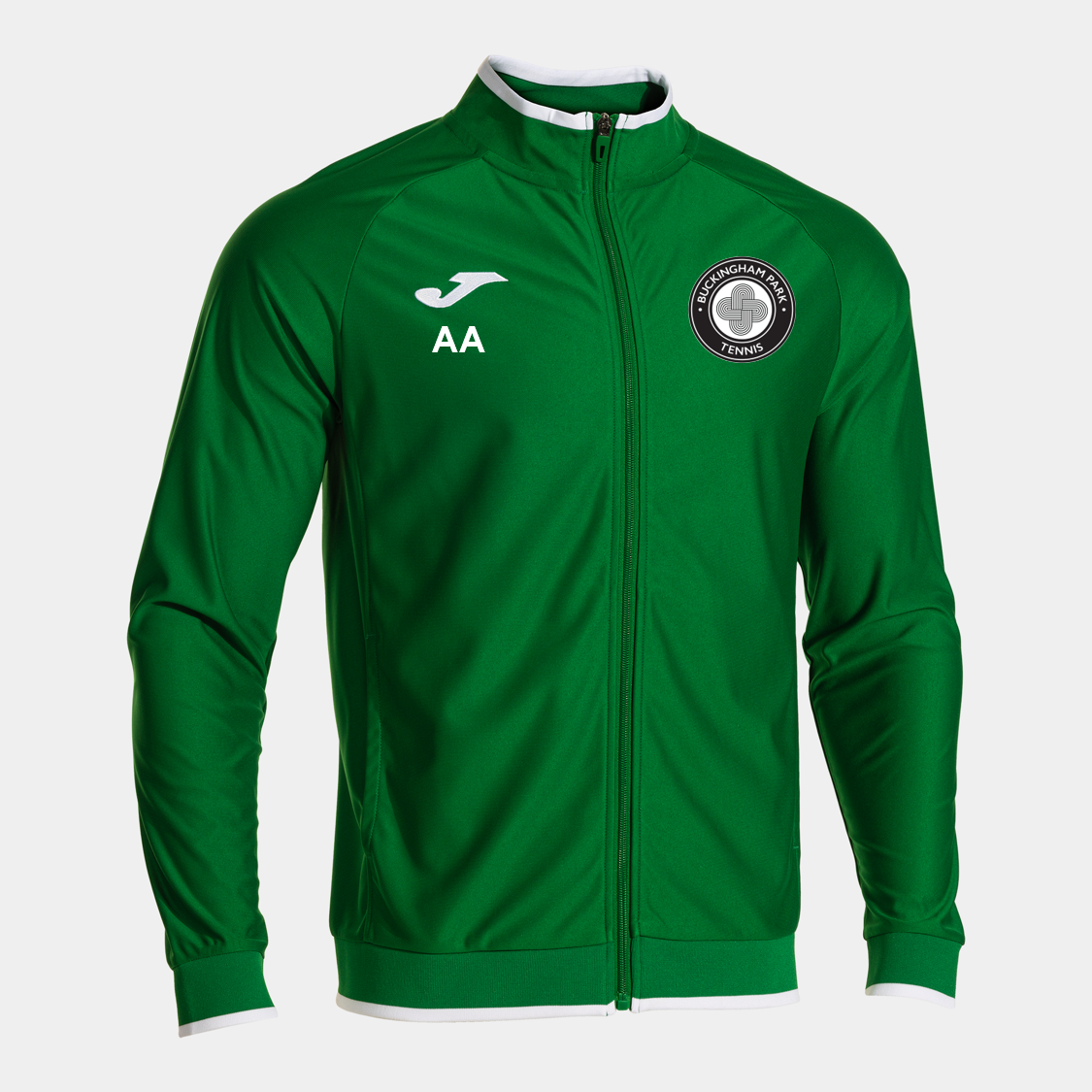 Buckingham Park Tennis Jacket Junior Green (Premium)