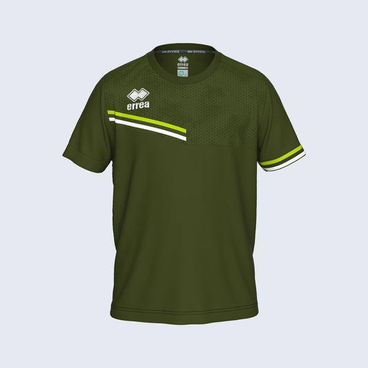 Errea Evan Military Green Tee Junior