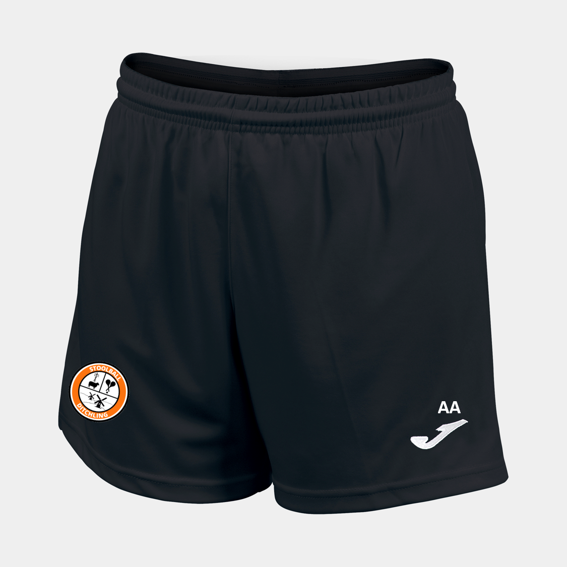 Ditchling Stoolball Womens Shorts Black (Paris)