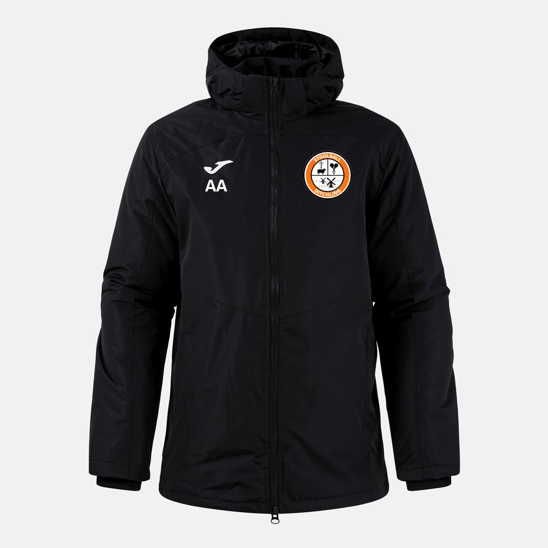 Ditchling Stoolball Winter Jacket Black (Trivor 2)