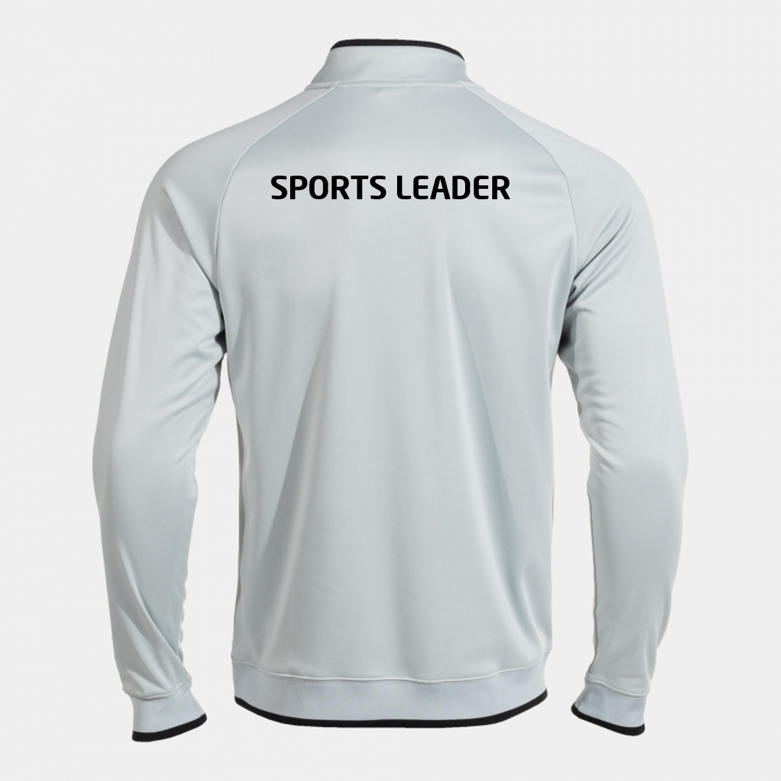 Downlands Community School Sports Leader 1/4 Zip Light Grey/Black Adult (Combi Prem)
