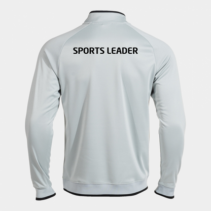 Downlands Community School Sports Leader 1/4 Zip Light Grey/Black Adult (Combi Prem)
