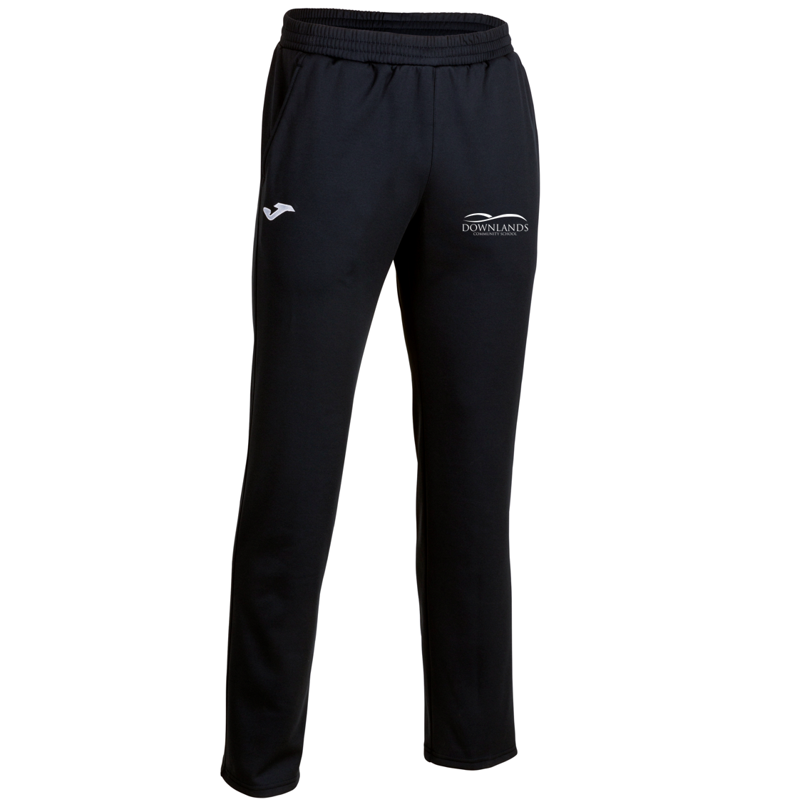 Downlands Community School PE Track Trousers Black Junior (Cleo)