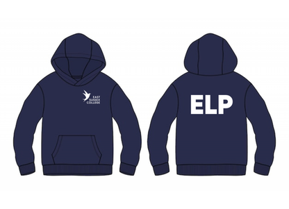 East Sussex College ELP Hoody Navy (UC)