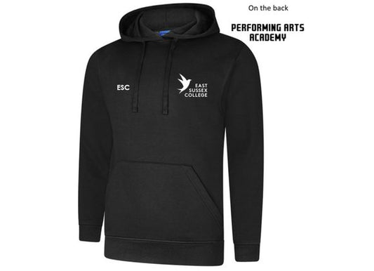 East Sussex College PERFORMING ARTS Hoody Black (UC)