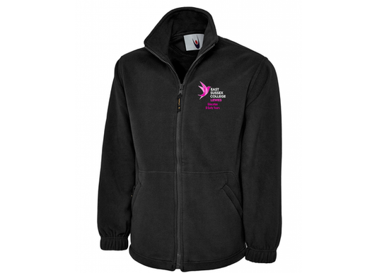 East Sussex College EARLY YEARS Fleece Black (UC)