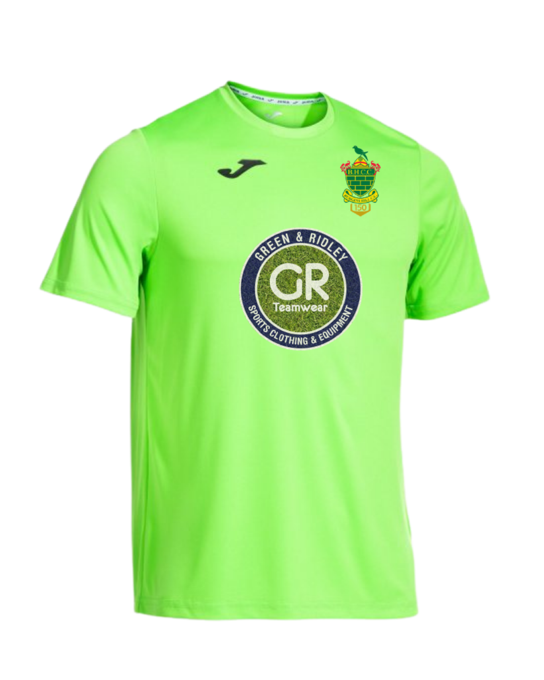 BHCC Fri Night Training Tee Flou Green Adult (Combi)