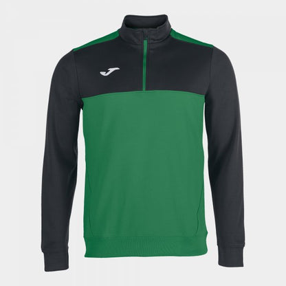 Joma Winner 1/4 Zip Green Black Junior