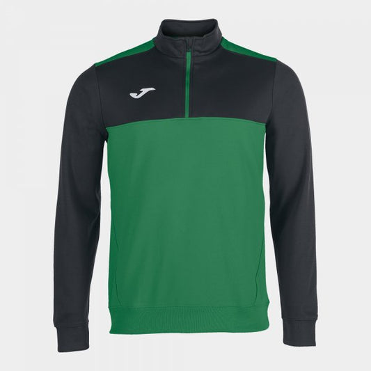 Joma Winner 1/4 Zip Green Black Junior