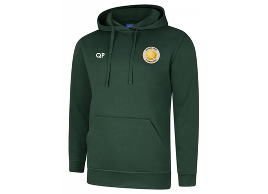 Queens Park Tennis Team Hoody Bottle Green Adult (UC)