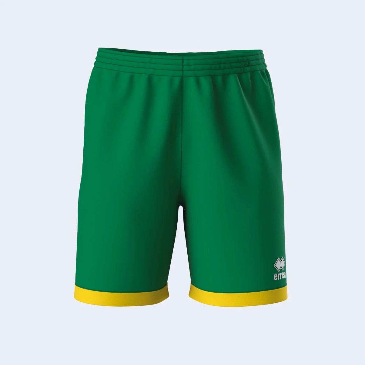 Errea Barney Shorts Green Yellow Adult