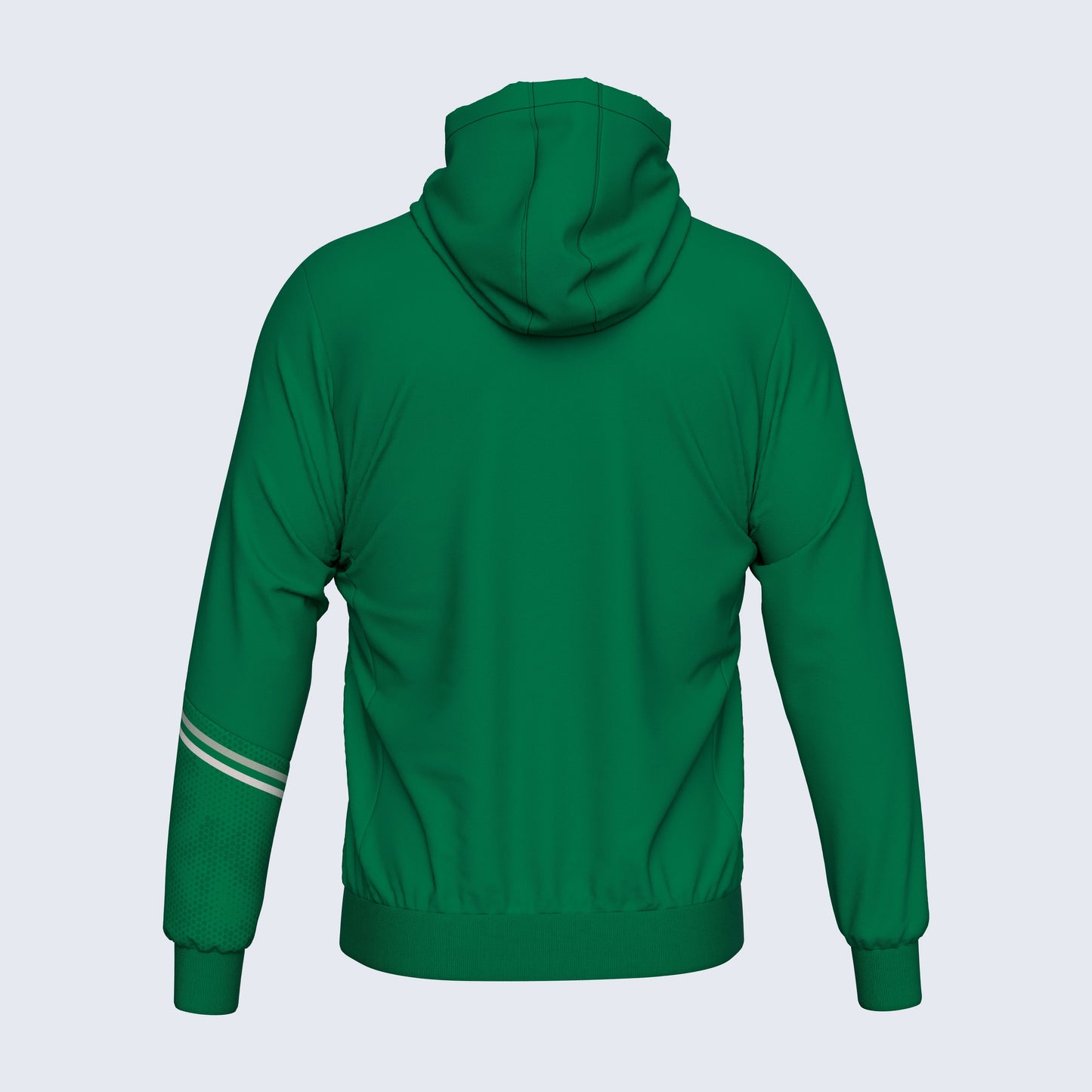 Errea Eber Zip Hoodie Green Junior