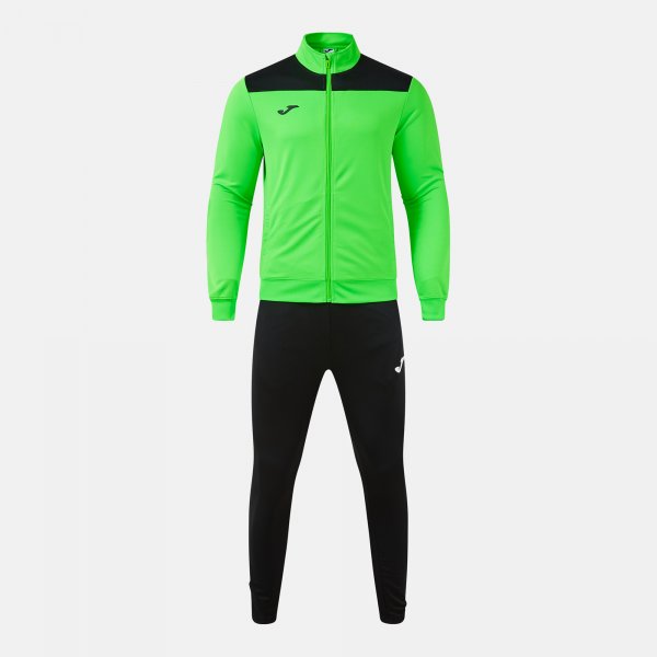 Joma Phoenix II Tracksuit Green Black Adult
