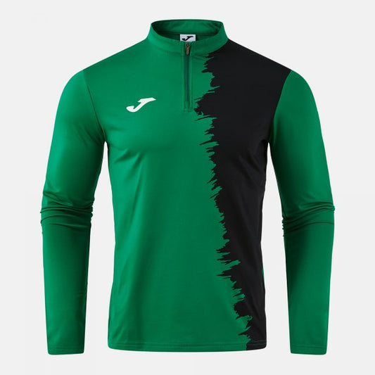 Joma Picasho City 1/4 Zips Green Black Junior