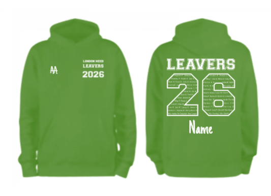 London Meed Leavers Hoodie 2026 Green