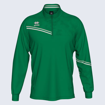 Errea Elias 1/4 Zip Green Junior