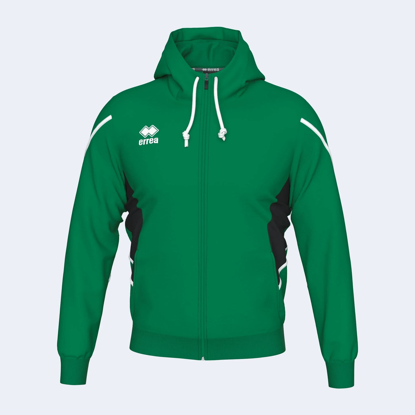 Errea Clancy Zip Hoodie Green Junior
