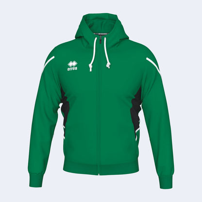 Errea Clancy Zip Hoodie Green Junior