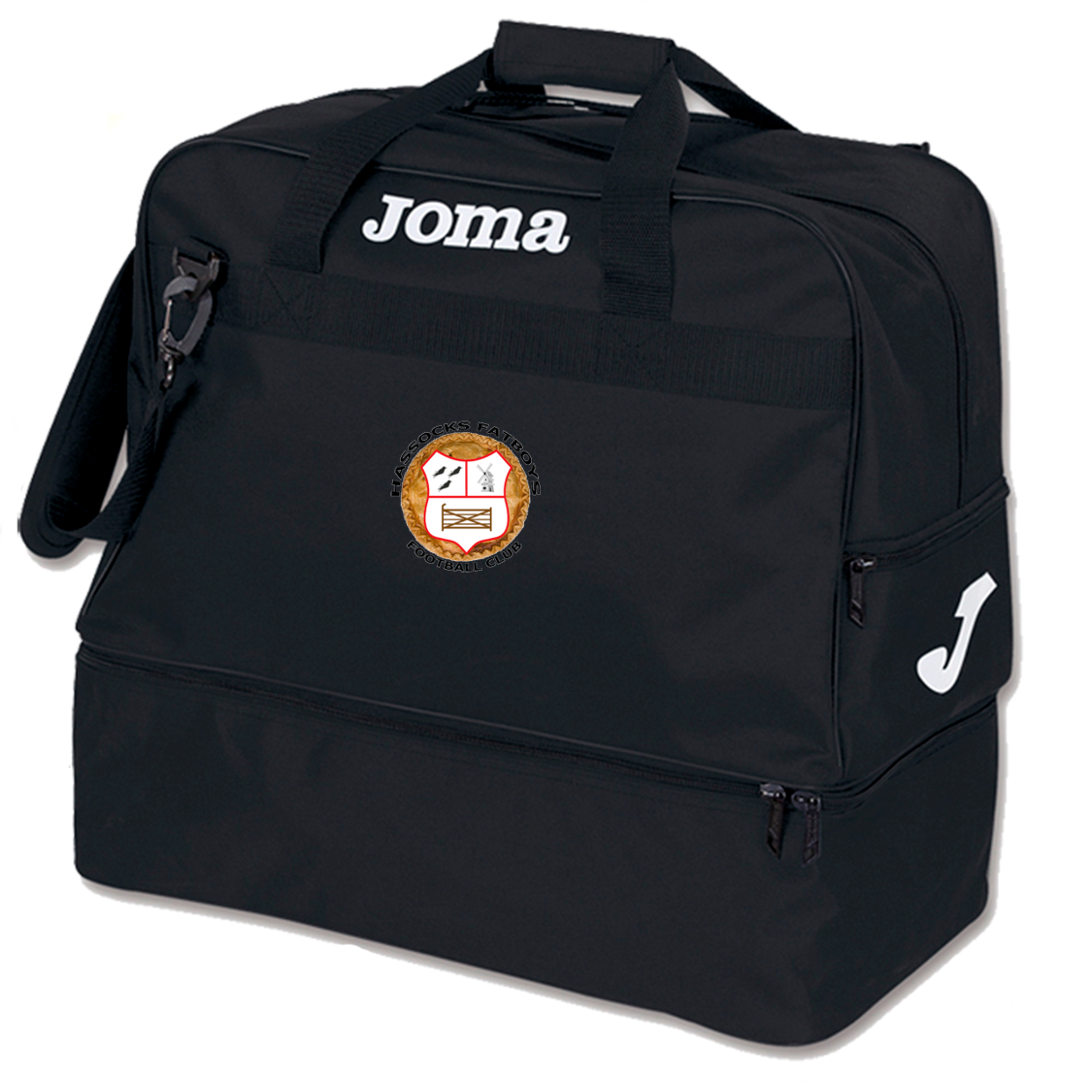 Hassocks Fatboys FC Kit Bag Black (Training)