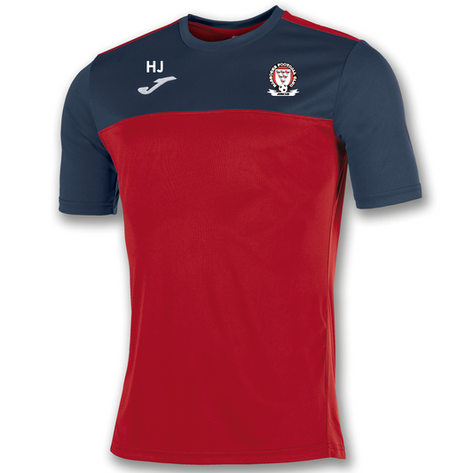 Hassocks Junior FC Tee Red/Navy Adult (Winner)
