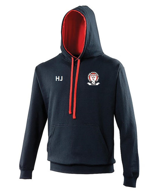 Hassocks Junior FC Hoody Navy/Red Junior (Varsity)