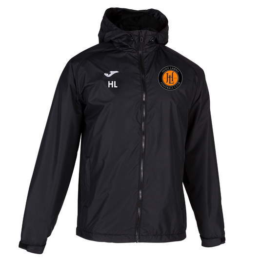 Hove Lawns FC Rain Jacket Black (Trivor)
