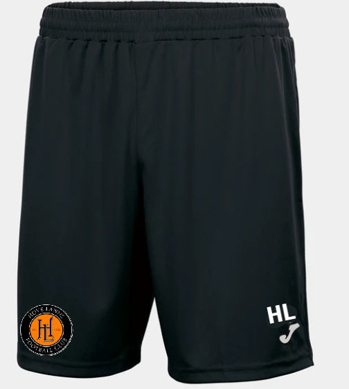 Hove Lawns FC Shorts Black Adults (Nobel)