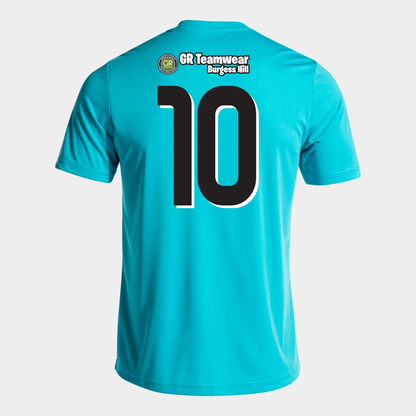 Hurstpierpoint Colts FC Away Match Shirt Adult Turq (Combi)