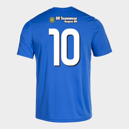 Hurstpierpoint Colts FC Home Match Shirt Adult Royal Blue (Combi)