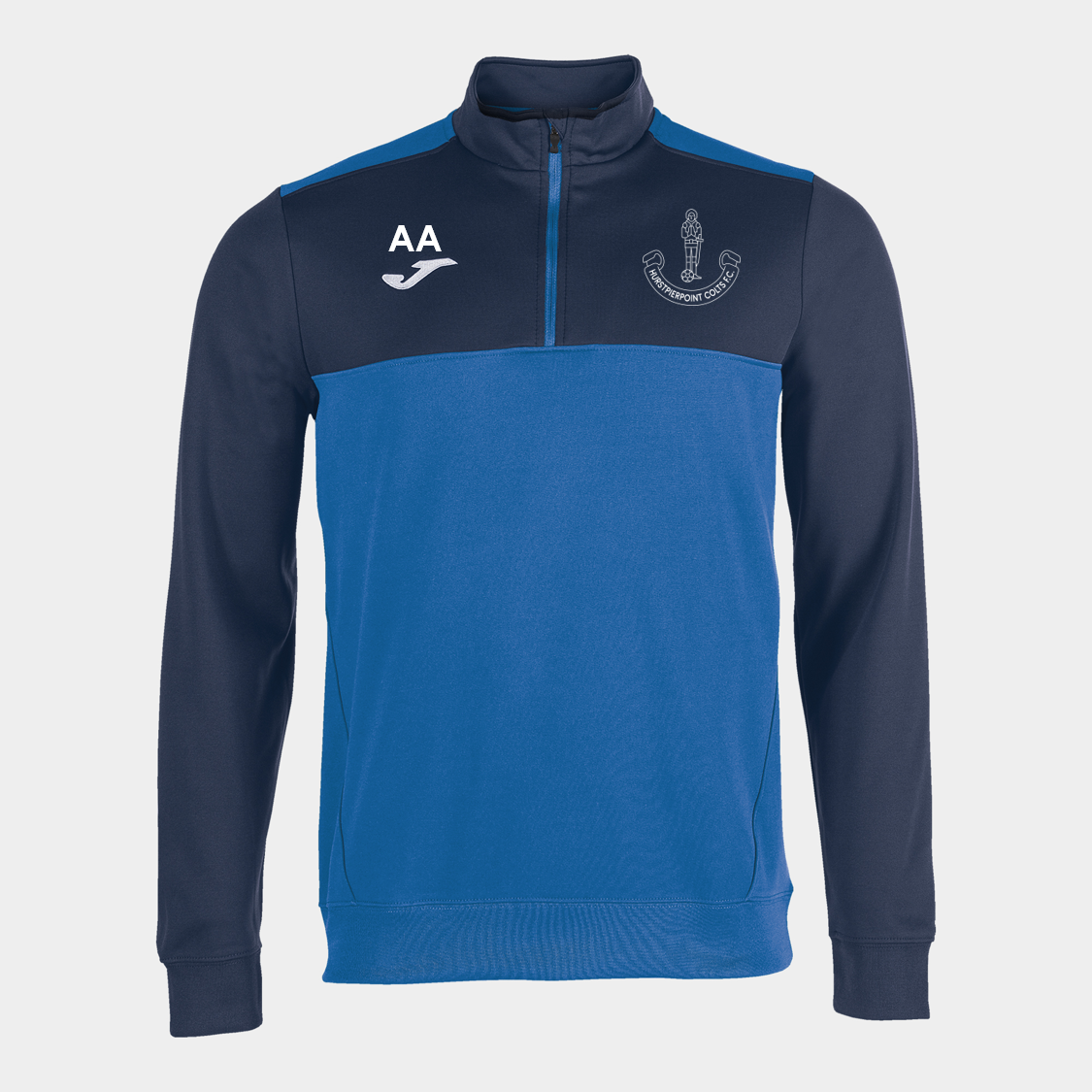 Hurstpierpoint Colts FC Training 1/4 Zip Royal/Navy Adult (Winner)