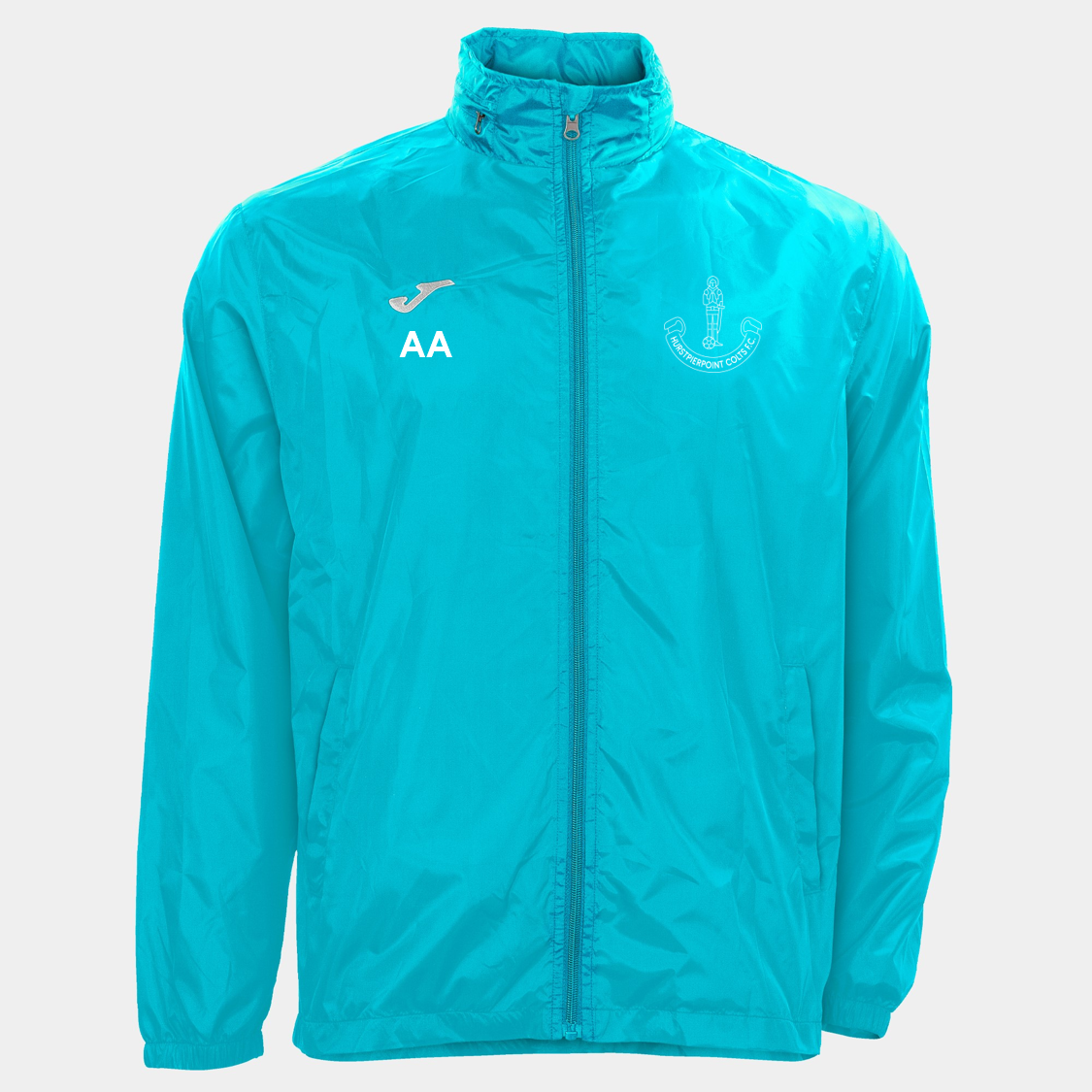 Hurstpierpoint Colts FC Training Shower Jacket Turq Adult (Rain)