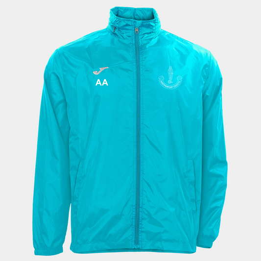 Hurstpierpoint Colts FC Training Shower Jacket Turq Adult (Rain)