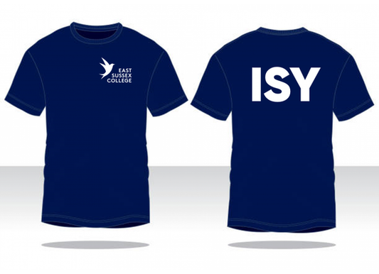 East Sussex College ISY Tee Navy (UC)