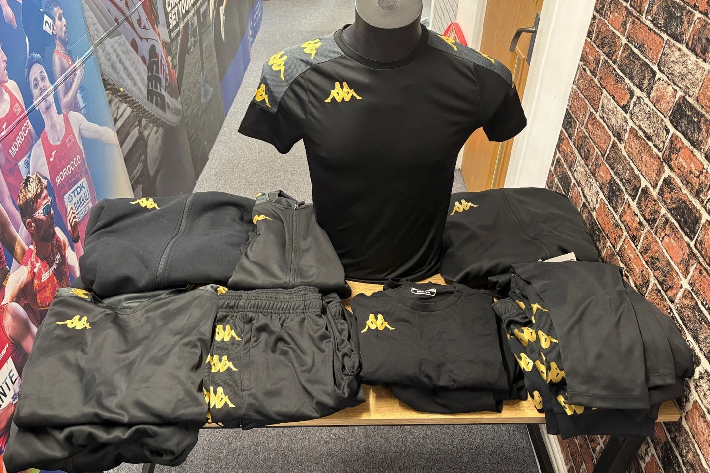 Kappa Black and Gold Bundle