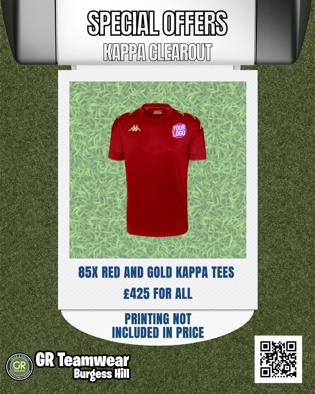 Kappa Red and Gold Bundle