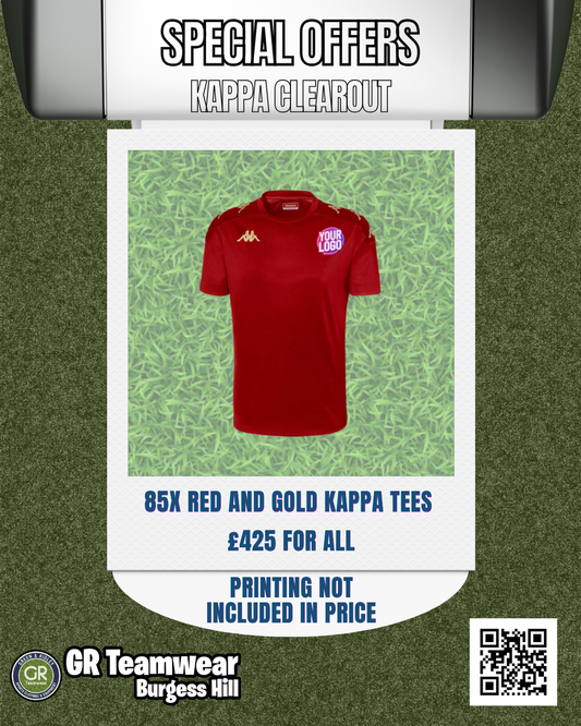 Kappa Red and Gold Bundle