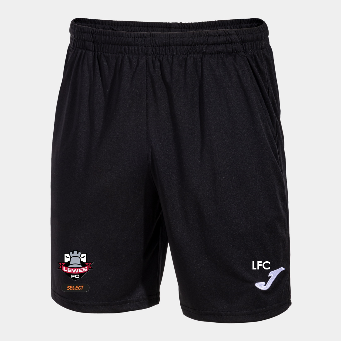 Lewes FC Select Coaches Pocket Shorts Black Adult (Drive)