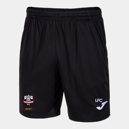 Lewes FC Select Coaches Pocket Shorts Black Adult (Drive)